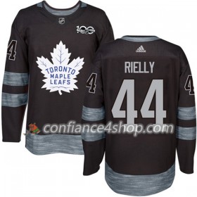 Adidas Maillot de Hockey Toronto Maple Leafs Morgan Rielly 44 1917-2017 100th Anniversary Noir Authentic - Homme